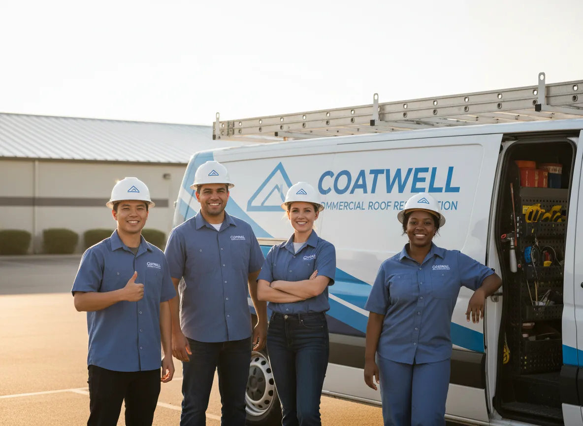 Commercial roof coating company in Salina, UT